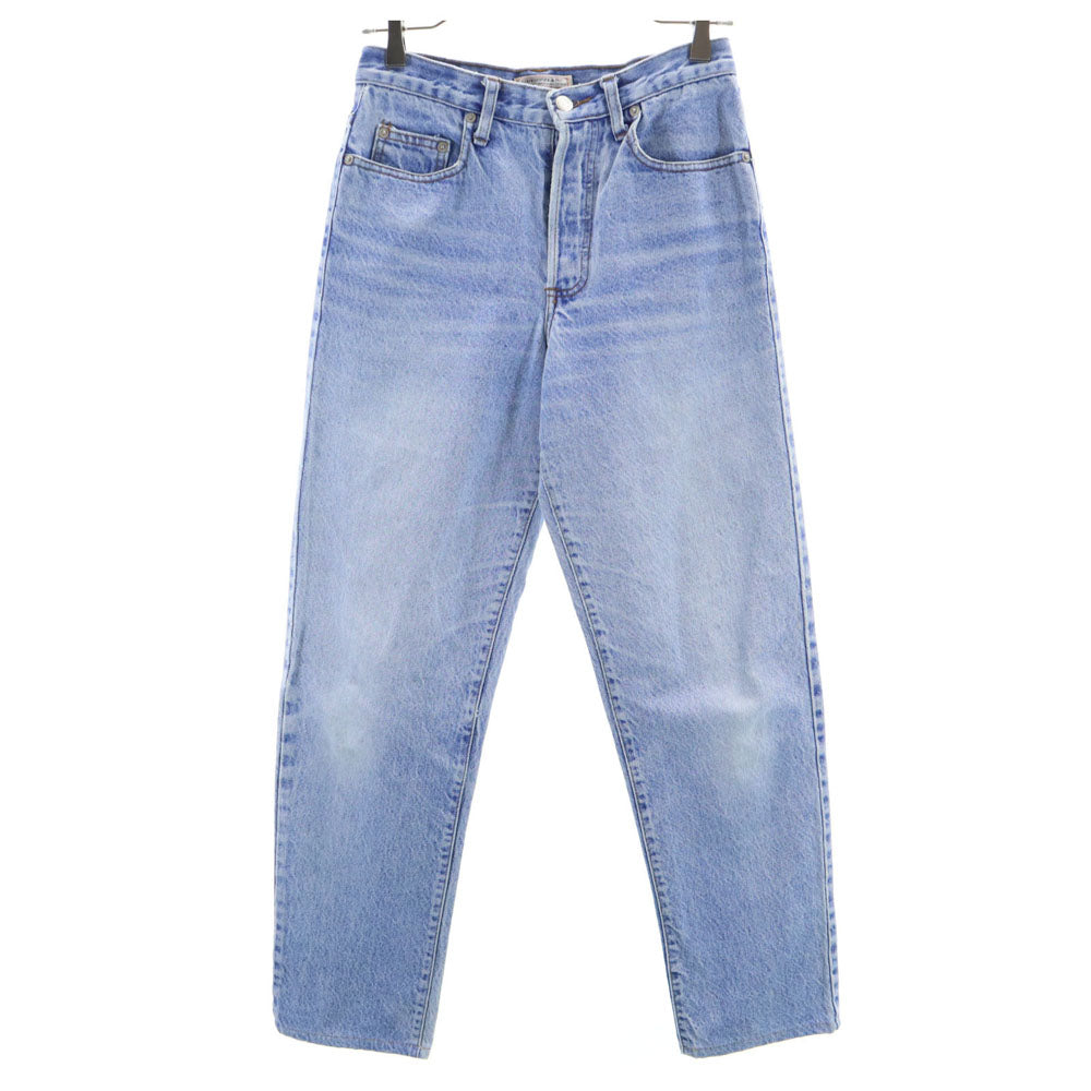 GUESS JEANS ゲスジーンズ 80s ヴィンテージ USA製 テーパードデニムパンツ w29 ボタンフライ レディース