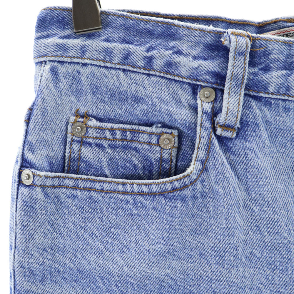 GUESS JEANS ゲスジーンズ 80s ヴィンテージ USA製 テーパードデニムパンツ w29 ボタンフライ レディース