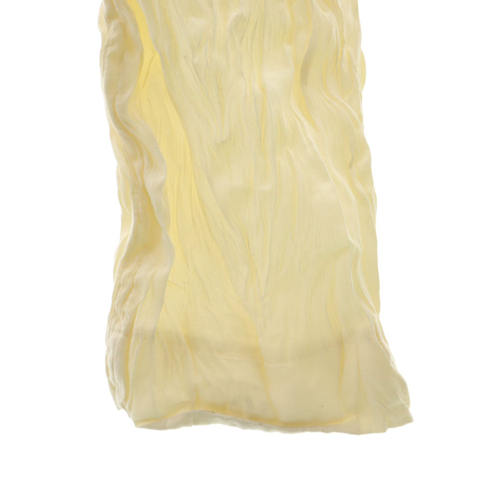 ISSEY MIYAKE イッセイミヤケ 90s 日本製 オールド シワ加工 ロングパンツ M クリーム レディース