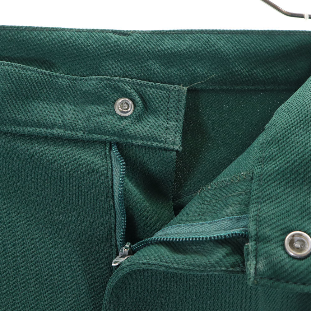 Levi's リーバイス 70s 80s ヴィンテージ ロケットタロン BIG E ロングパンツ グリーン レディース