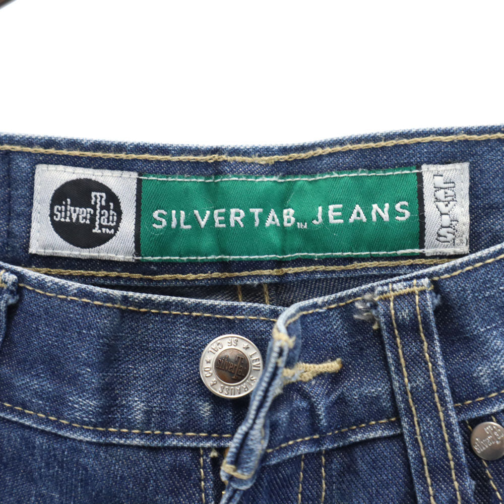 Levi's リーバイス ストレートデニムパンツ シルバータブ レディース