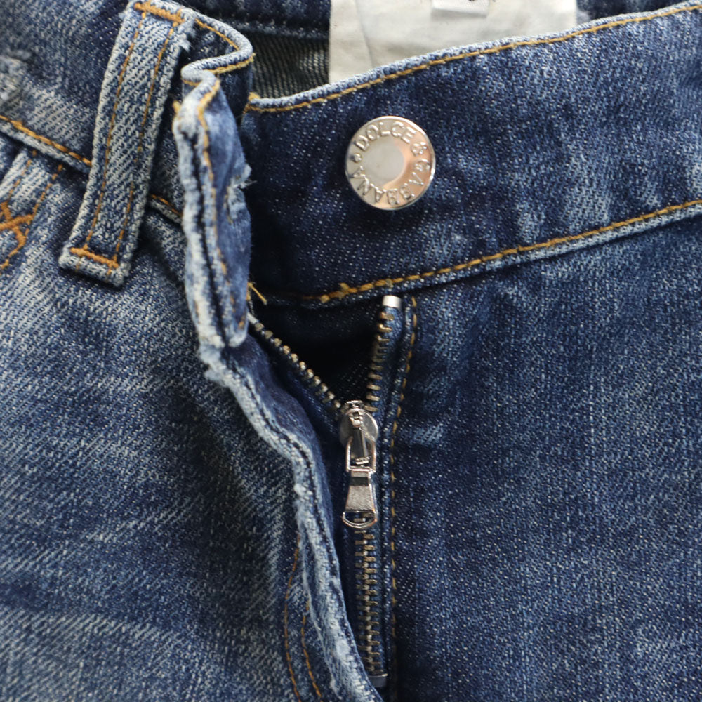 ドルチェアンドガッバーナ イタリア製 ストレートデニムパンツ 40 DOLCE&GABBANA メンズ