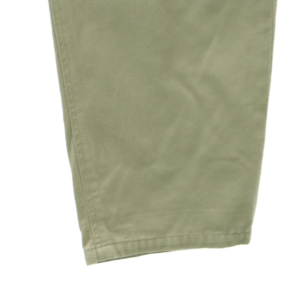 Needles ニードルズ 日本製 ミリタリーパンツ W32 カーキ ボタンフライ メンズ