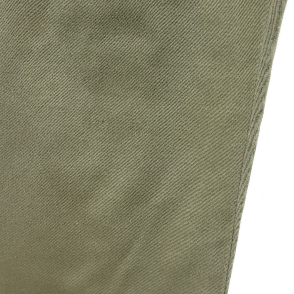 Needles ニードルズ 日本製 ミリタリーパンツ W32 カーキ ボタンフライ メンズ