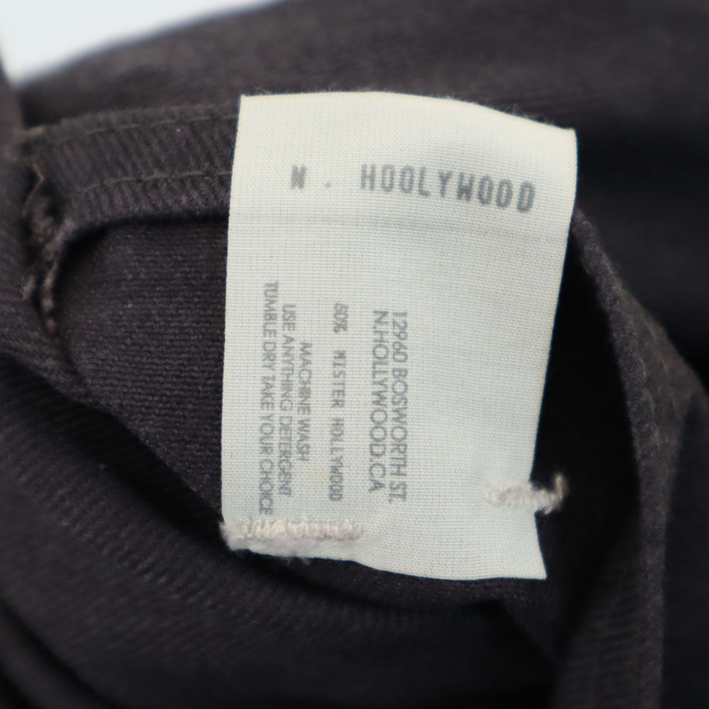 N.HOOLYWOOD エヌハリウッド ストレートパンツ 38 グレー系 メンズ