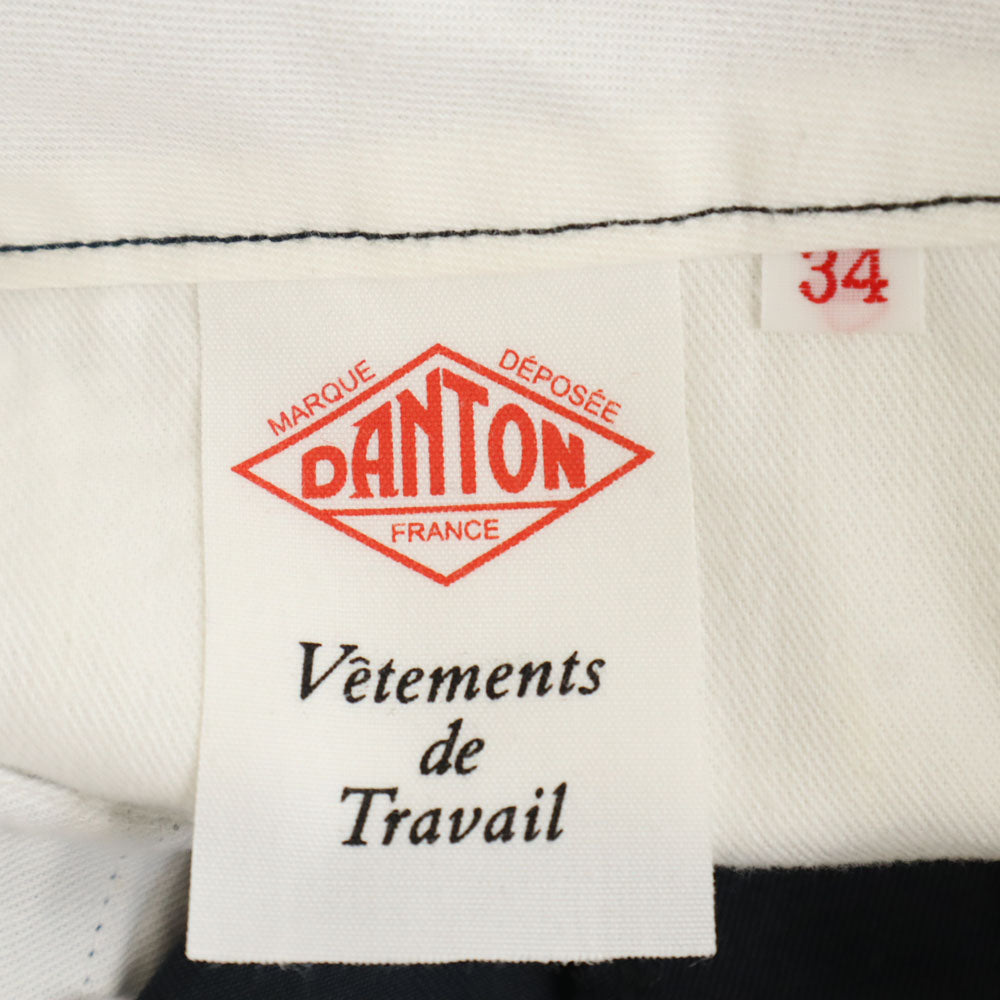 Danton ダントン 日本製 ワークパンツ 34 ネイビー メンズ