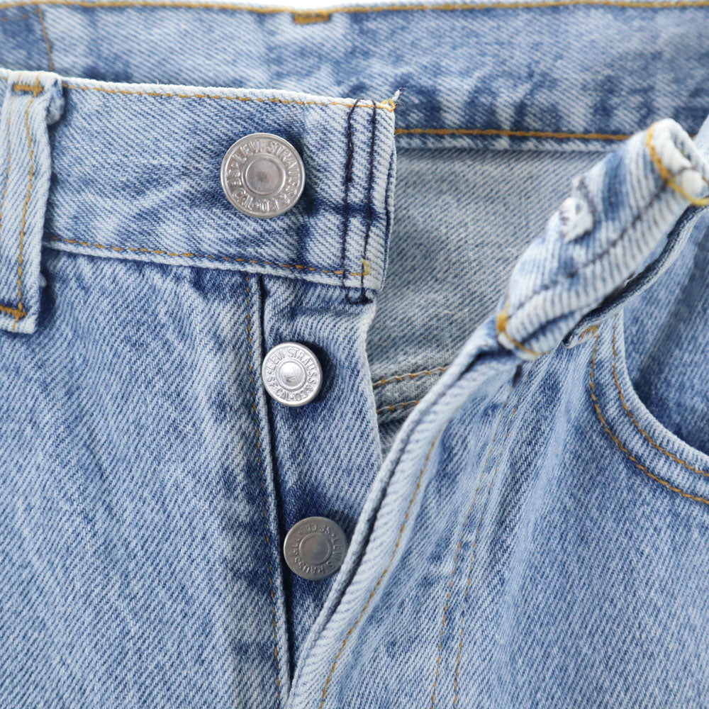 Levi's リーバイス 90s USA製 501 オールド ストレートデニムパンツ W32 ボタンフライ メンズ