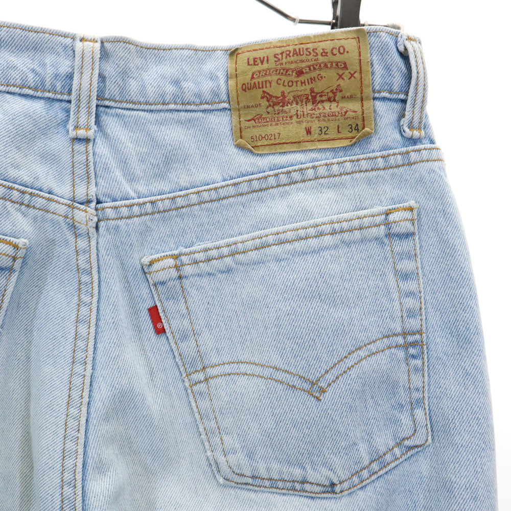 Levi's リーバイス 90s 510-0217 USA製 オールド ストレートデニムパンツ w32 ジーパン メンズ