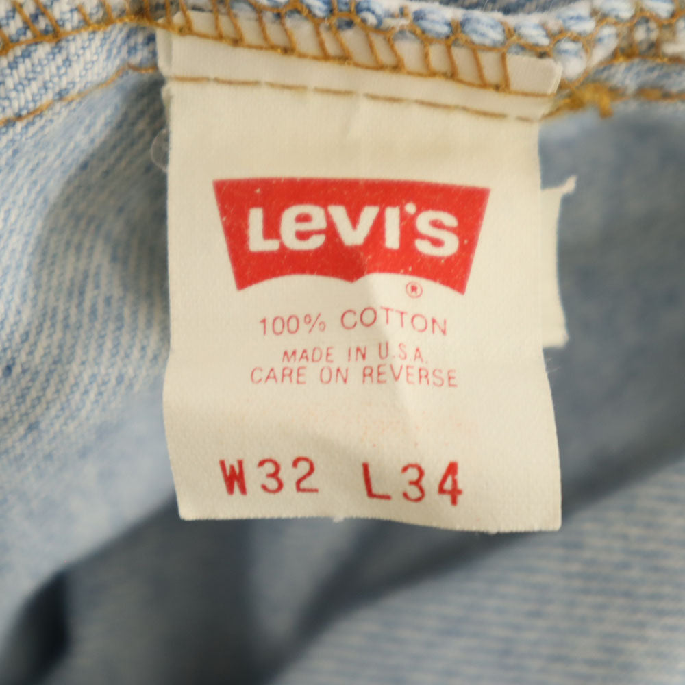 Levi's リーバイス 90s 510-0217 USA製 オールド ストレートデニムパンツ w32 ジーパン メンズ