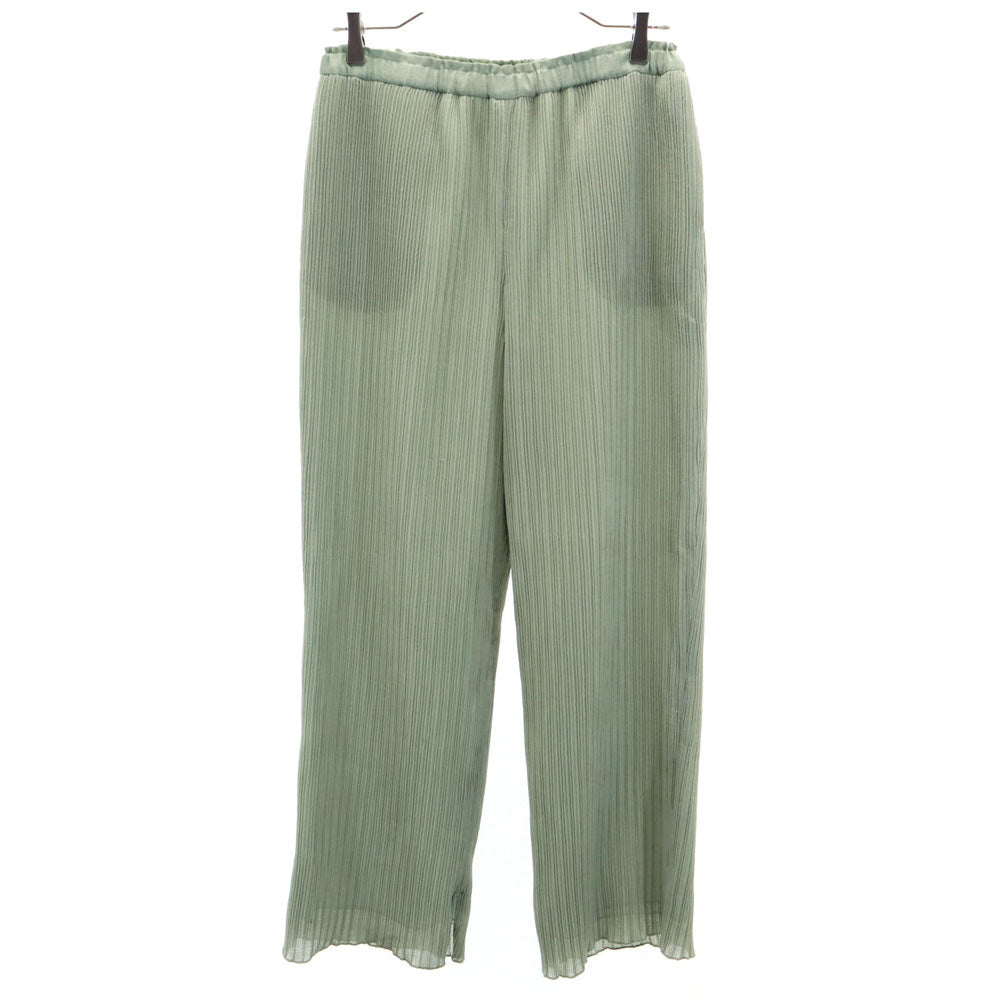 MAISON SPECIAL メゾンスペシャル ガウチョパンツ F オリーブ ウエストゴム レディース