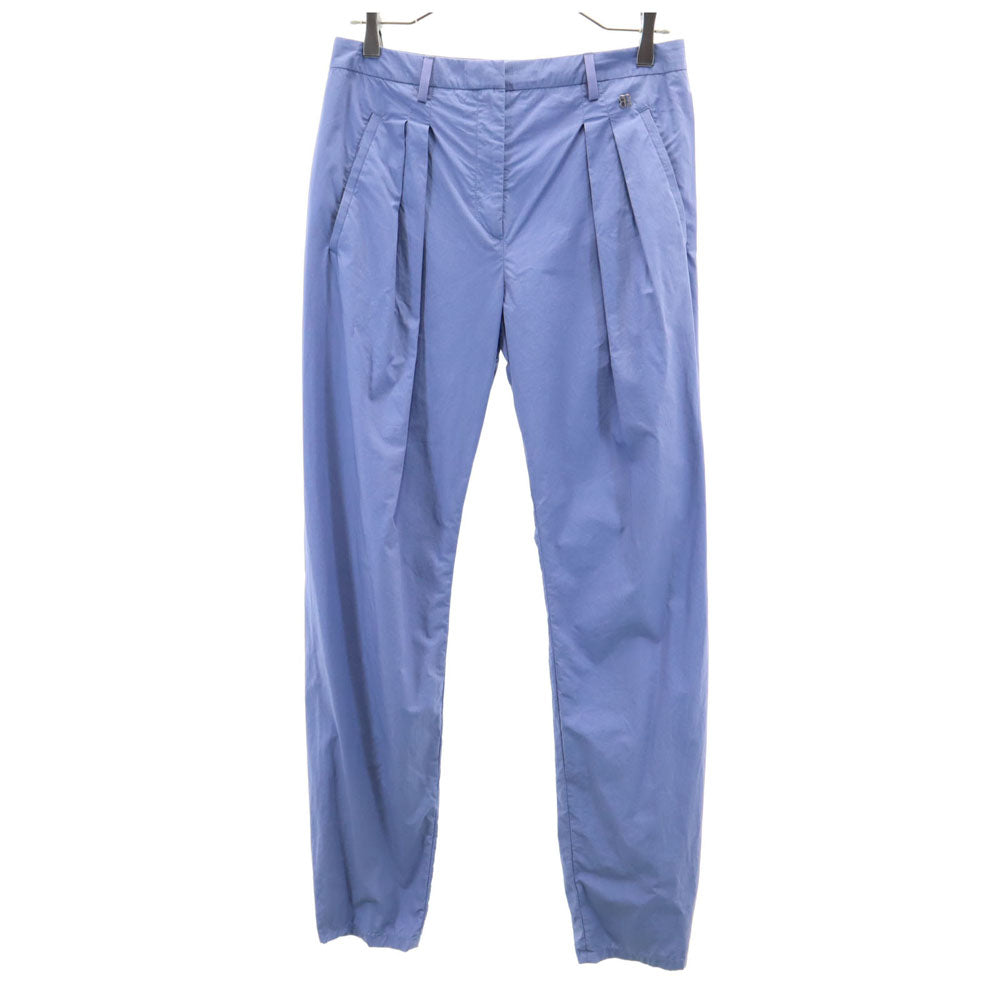 BALENCIAGA バレンシアガ ポルトガル製 ロングパンツ 36 パープルグレー系 .PANTS レディース