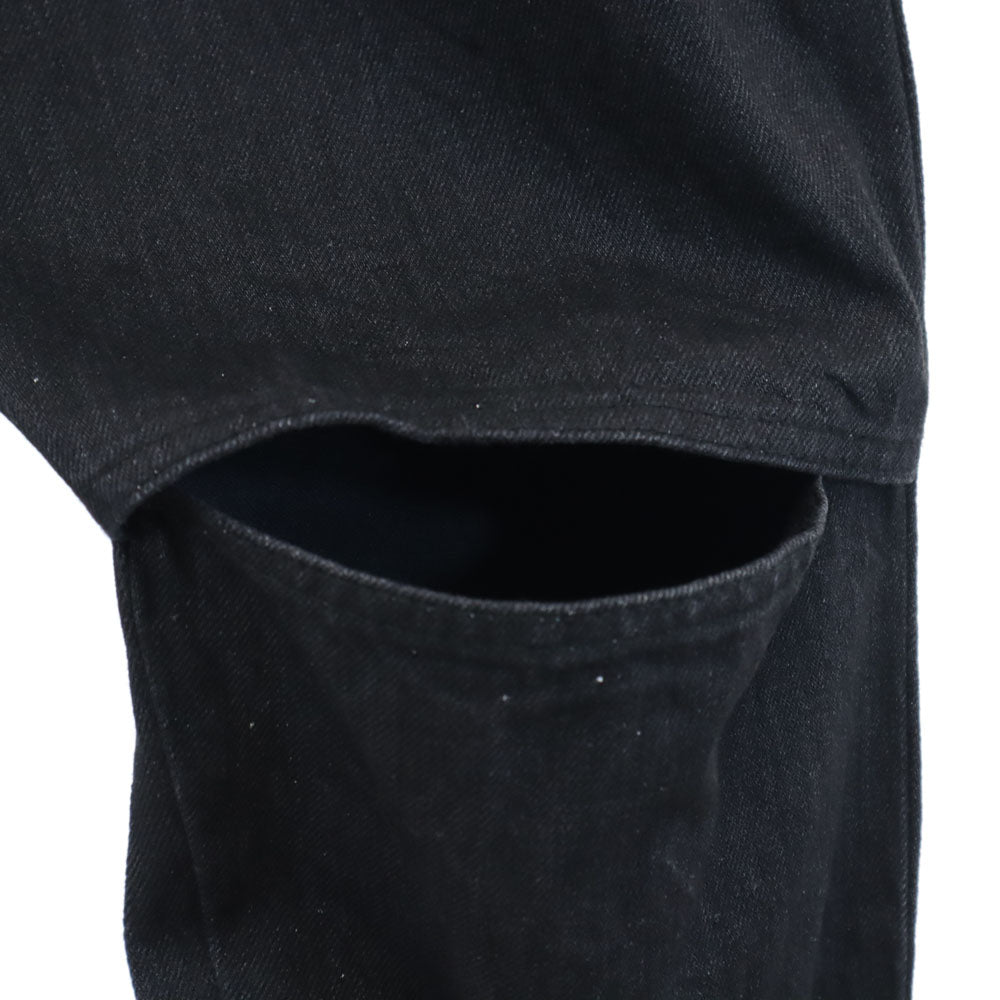 UNUSED アンユーズド 日本製 アンクルパンツ 3 ブラック ジーンズ メンズ