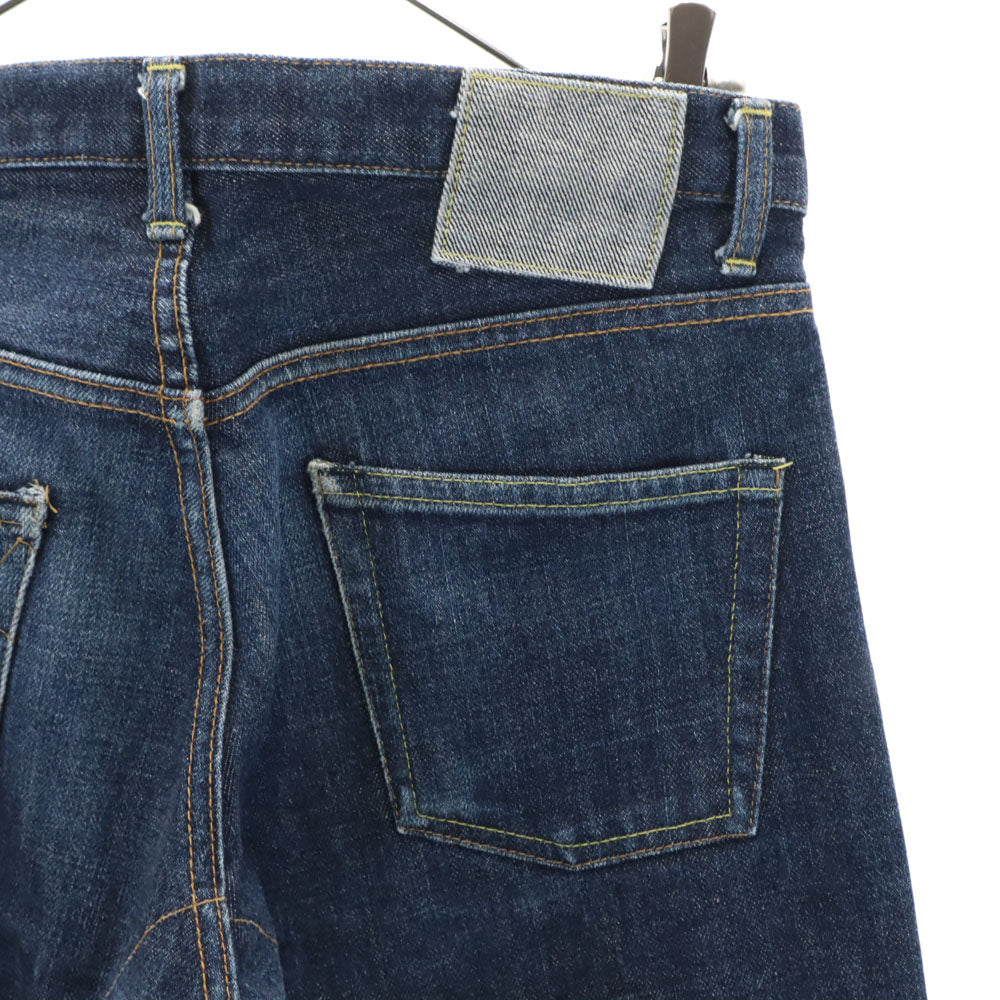 YAECA ヤエカ デニムパンツ 1 インディゴ ボタンフライ ジーンズ レディース