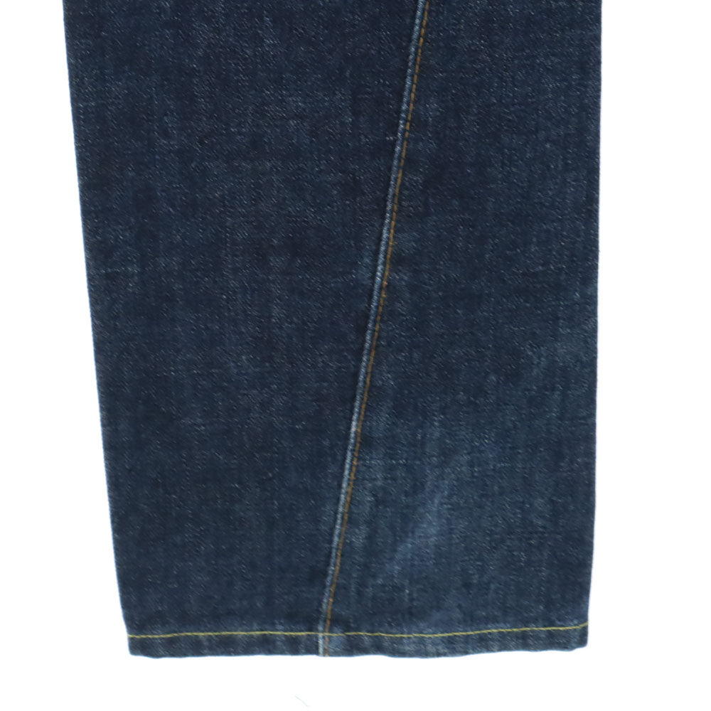 YAECA ヤエカ デニムパンツ 1 インディゴ ボタンフライ ジーンズ レディース