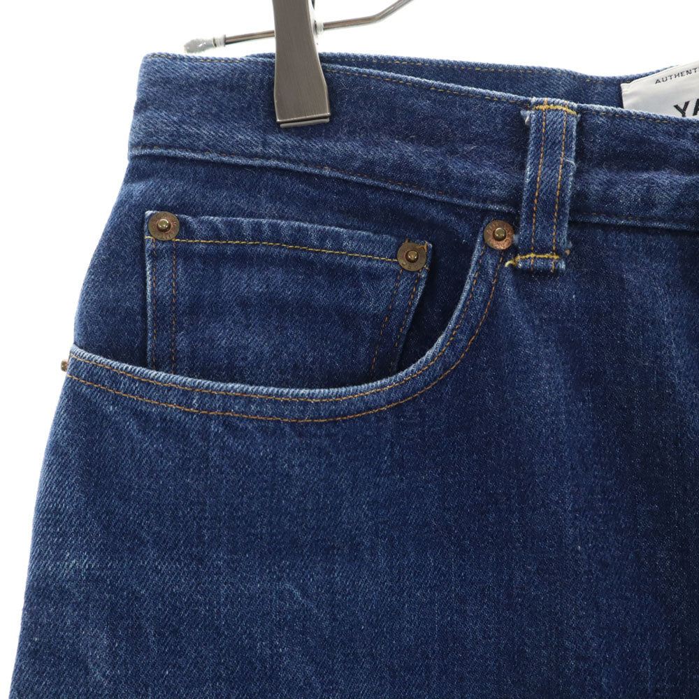 YAECA ヤエカ 日本製 テーパードデニムパンツ w28 ジーパン ボタンフライ メンズ