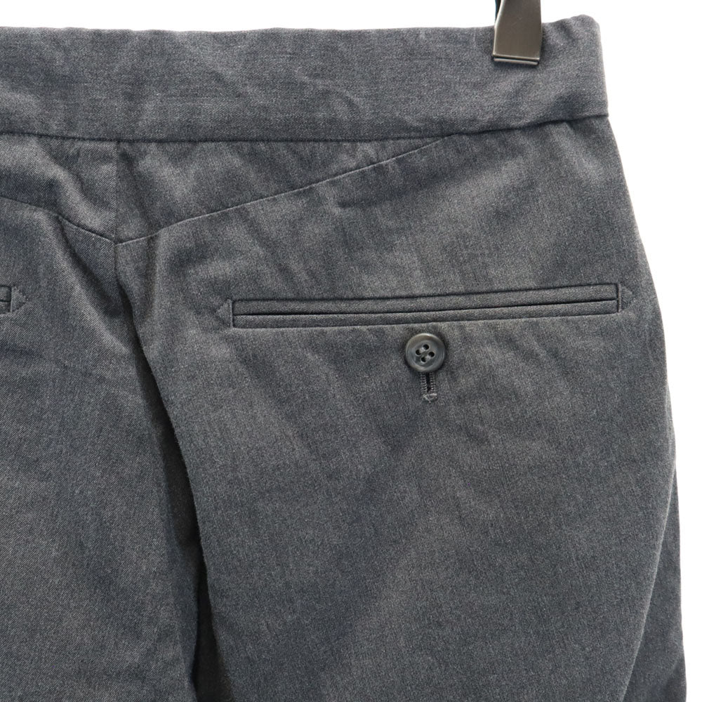 YAECA ヤエカ 日本製 クロップドパンツ 1 グレー系 メンズ
