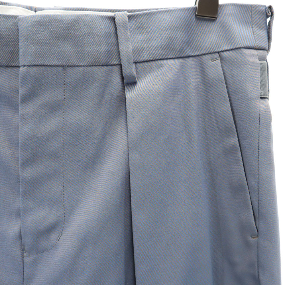 トゥモローランド 日本製 スラックスパンツ S グレー TOMORROWLAND トラウザー メンズ