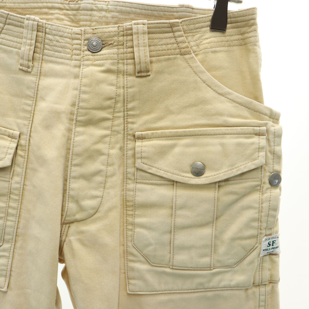 SASAFRAS ササフラス カーゴパンツ S ベージュ メンズ