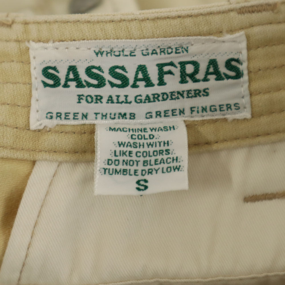 SASAFRAS ササフラス カーゴパンツ S ベージュ メンズ