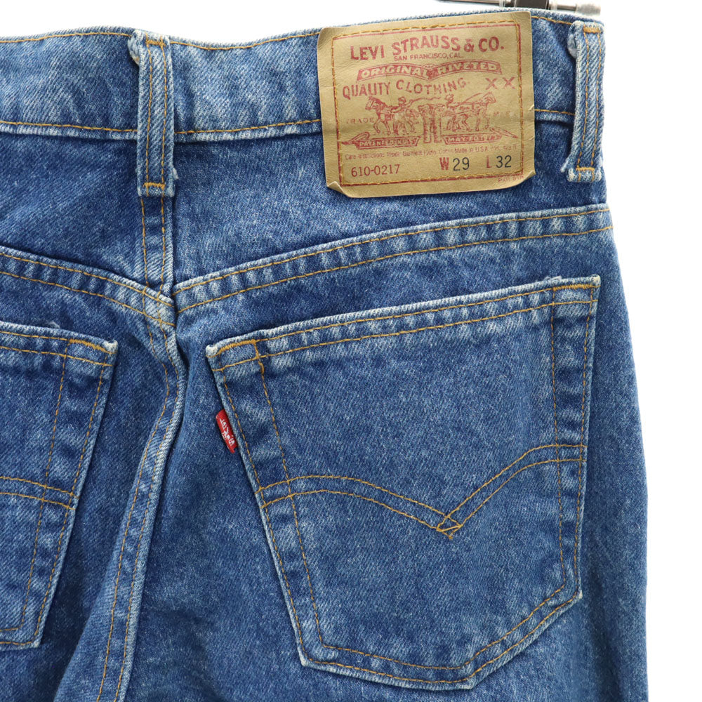 Levi's リーバイス 90s 610-0217 USA製 オールド テーパードデニムパンツ w29 ジーパン メンズ