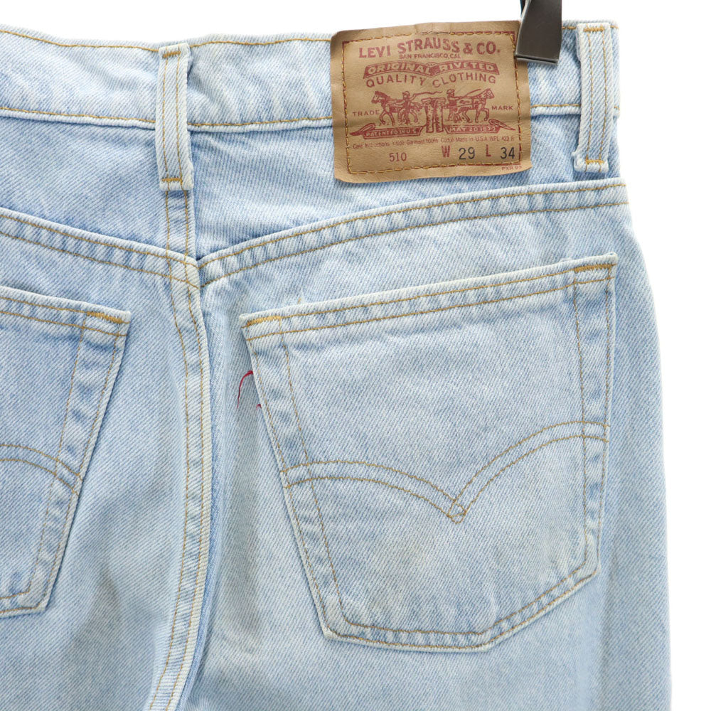 リーバイス 90s 510 オールド ストレートデニムパンツ w29 Levi's ジーパン メンズ