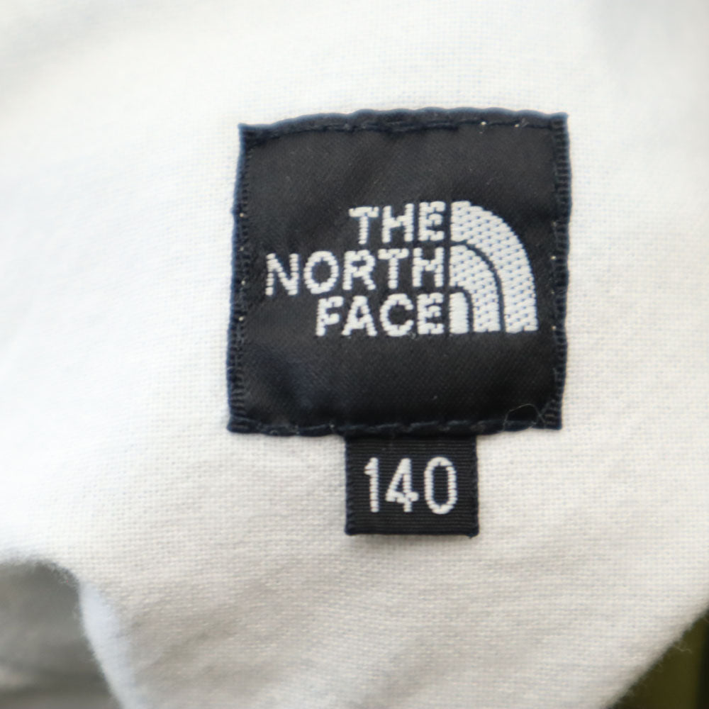 ノースフェイス NBJ31504 カモフラ柄 ミリタリー アウトドアパンツ 140 カーキ THE NORTH FACE 迷彩 クライミング キッズ