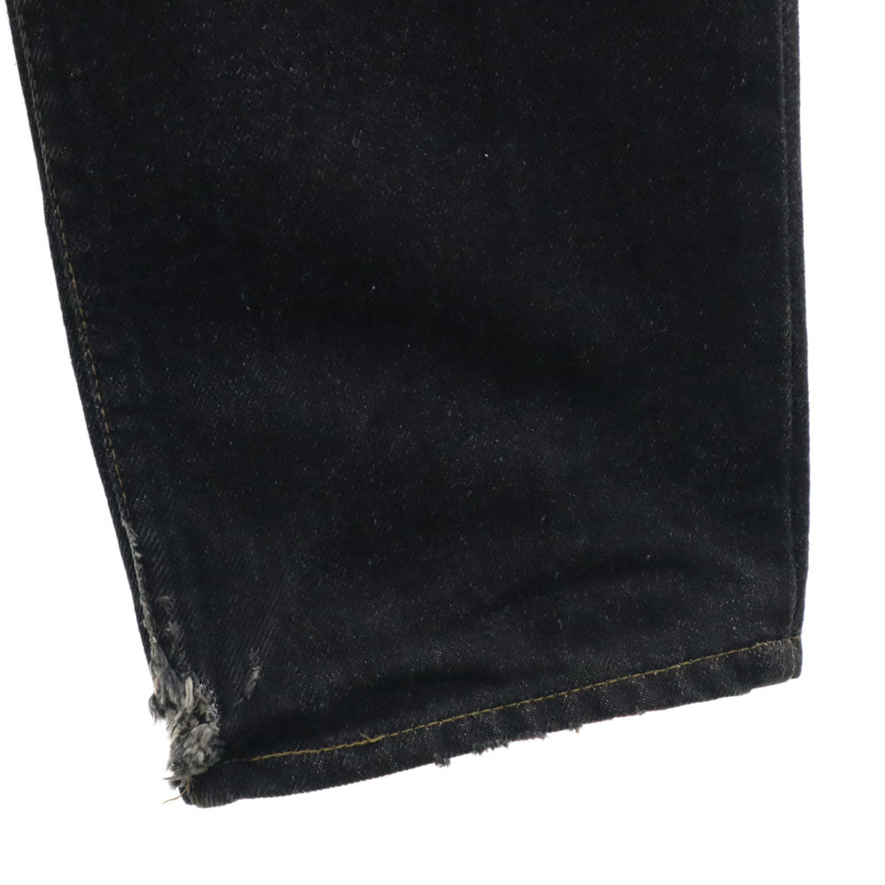 Levi's リーバイス 90s 日本製 オールド テーパードデニムパンツ W30 ブラック ジーンズ メンズ