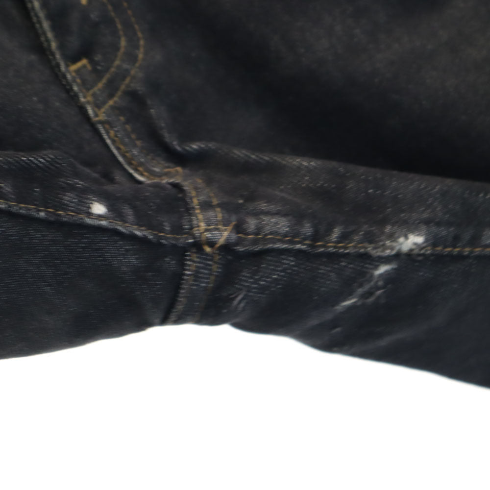 Levi's リーバイス 90s 日本製 オールド テーパードデニムパンツ W30 ブラック ジーンズ メンズ