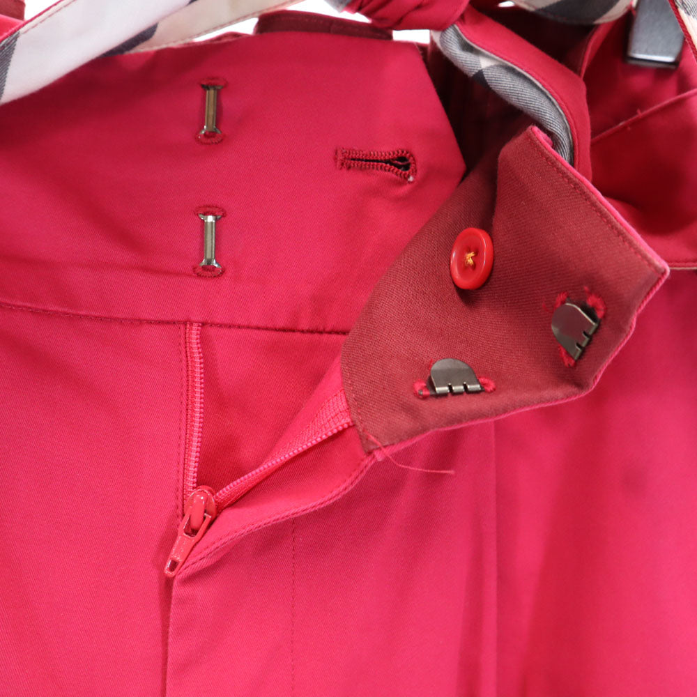 ブルーレーベルクレストブリッジ ワイドパンツ 36 ピンク BLUE LABEL CRESTBRIDGE レディース