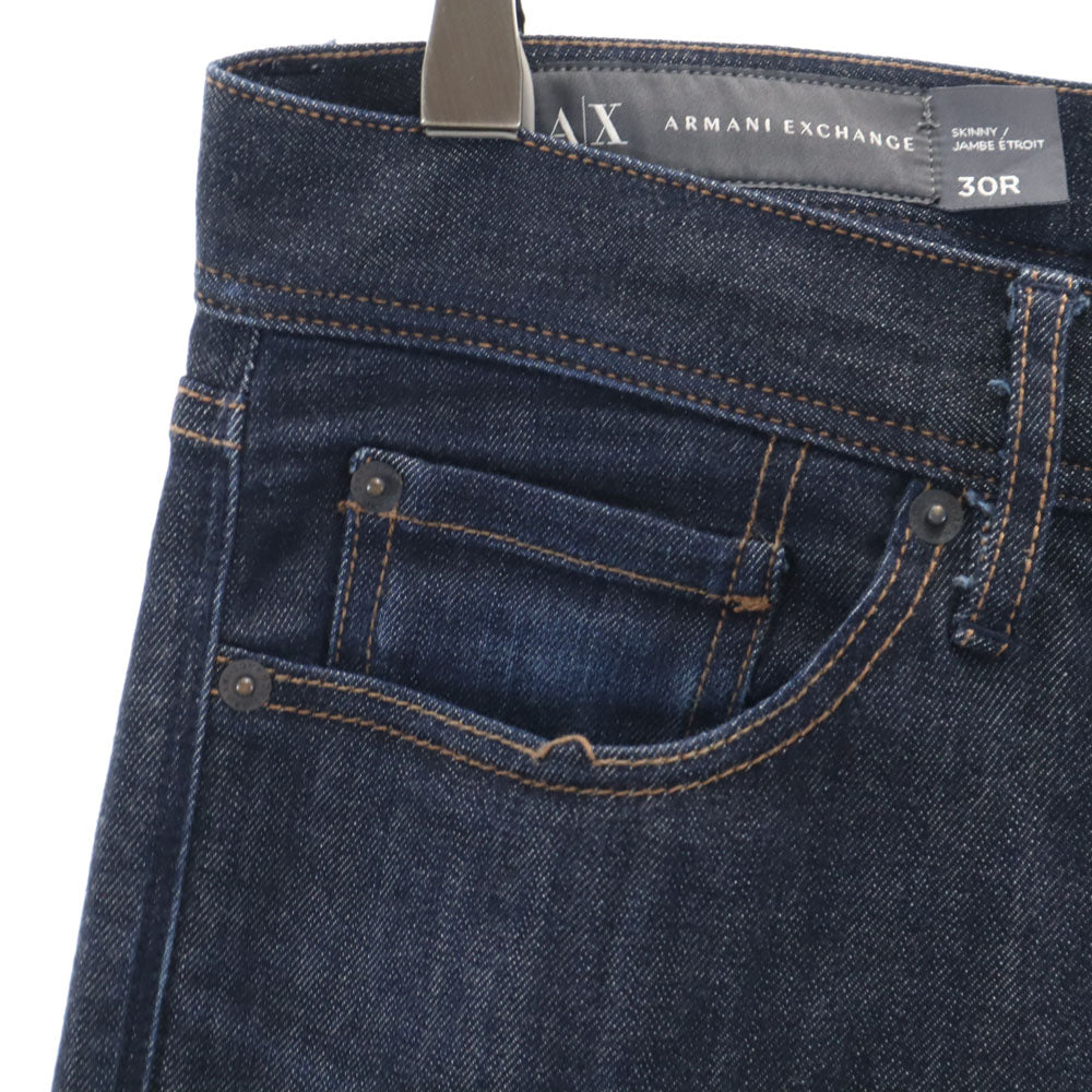 ARMANI EXCHANGE アルマーニエクスチェンジ スキニーデニムパンツ 30R インディゴ ジーンズ メンズ