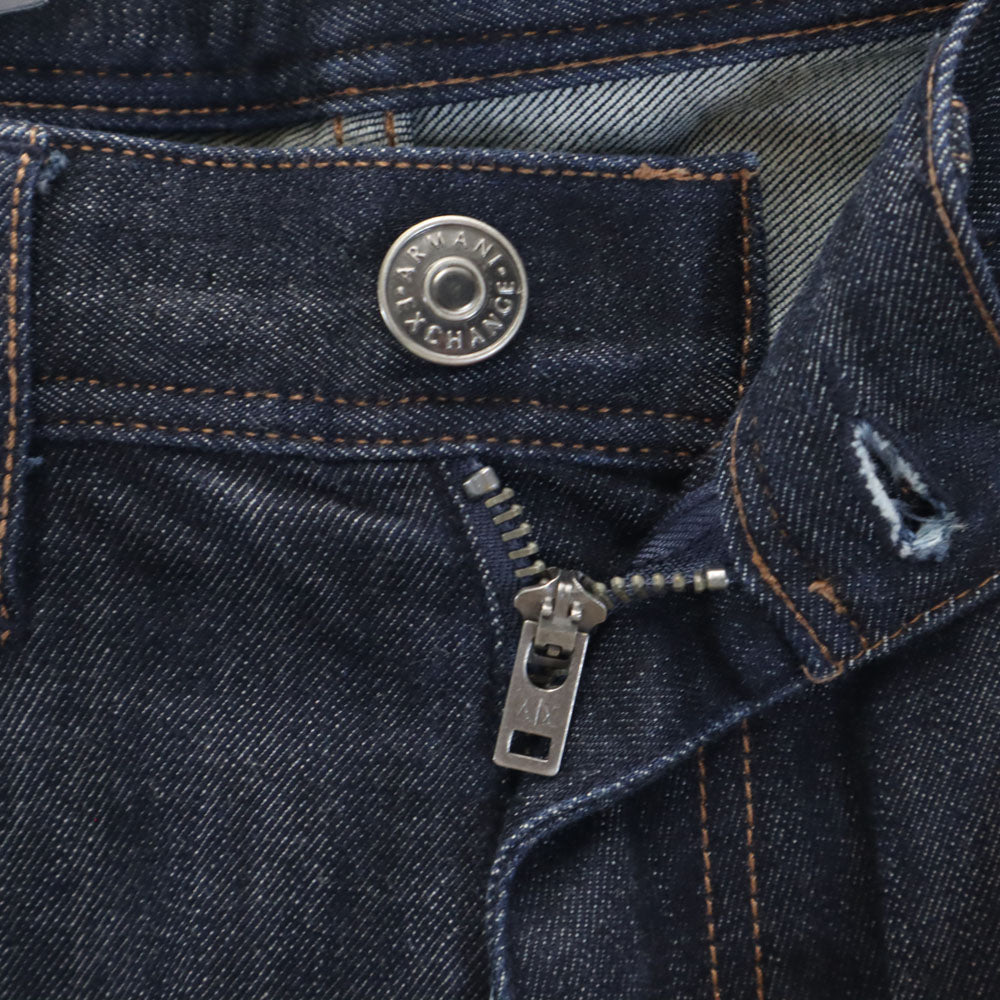 ARMANI EXCHANGE アルマーニエクスチェンジ スキニーデニムパンツ 30R インディゴ ジーンズ メンズ