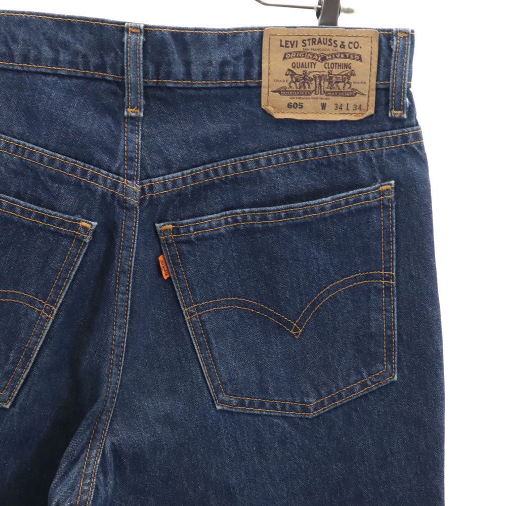 Levi's リーバイス 90s 605 オレンジタブ オールド デニムパンツ W34 インディゴブルー ジーンズ メンズ