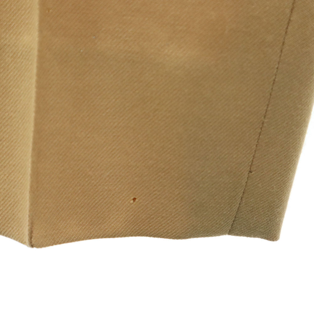 Givenchy ジバンシー 90s フランス製 オールド ウールパンツ 40 キャメル レディース