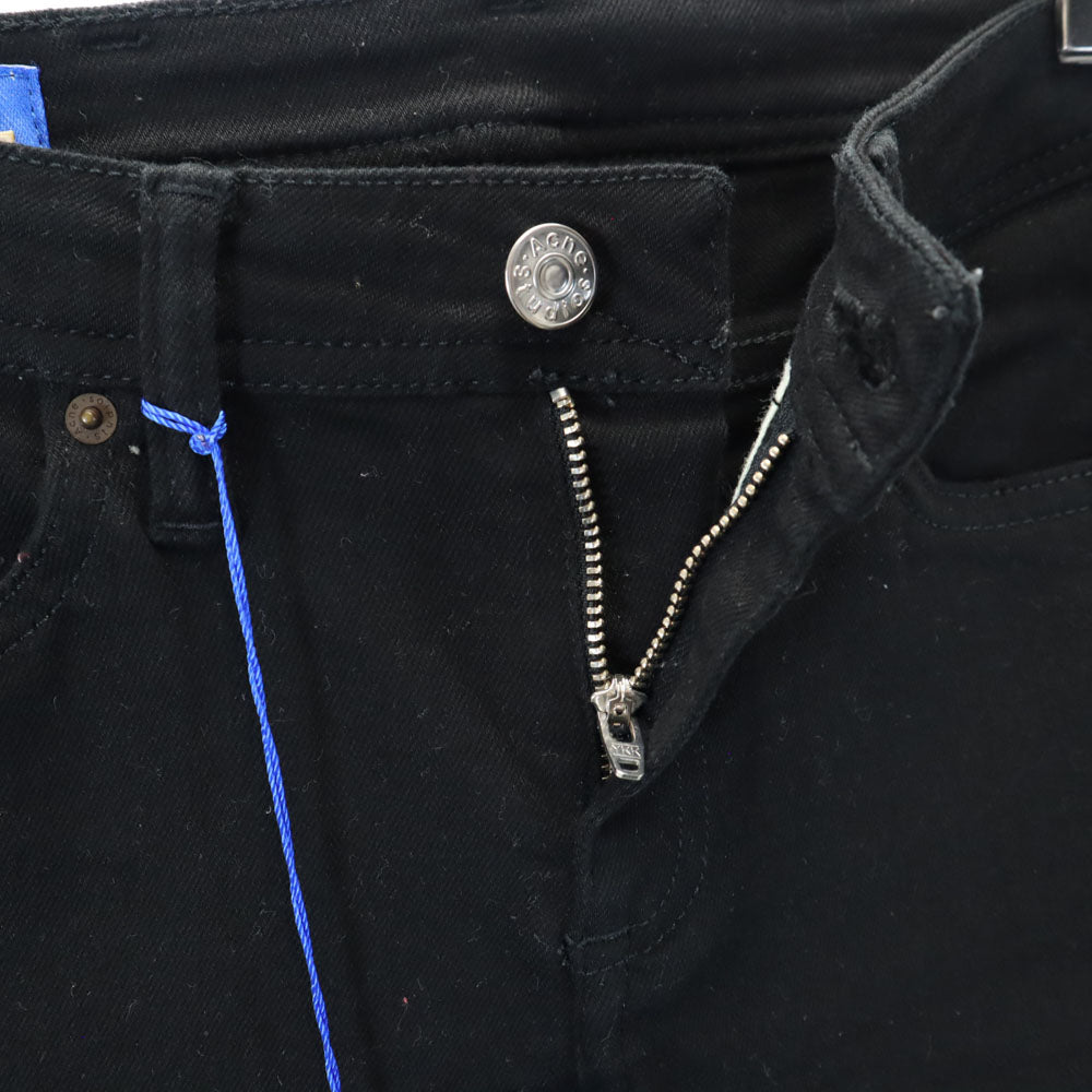 Acne Studios Bla Konst アクネストゥディオズブロコンスト イタリア製 ストレッチパンツ 30 ブラック メンズ