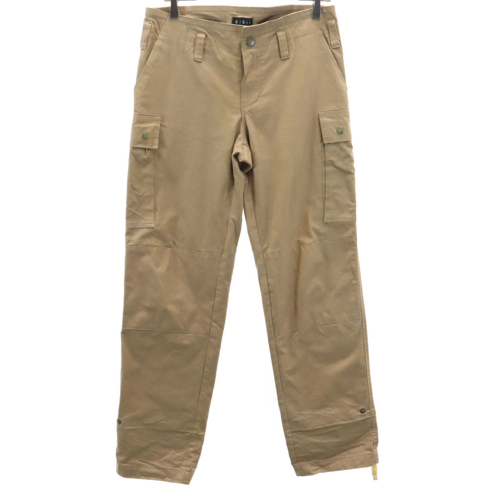 Sisii シシ 日本製 カーゴパンツ S ベージュブラウン メンズ