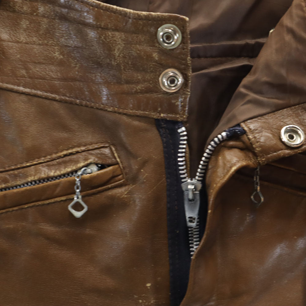 HARLEY DAVIDSON ハーレーダビッドソン 60s ヴィンテージ モーターサイクル レザーパンツ ブラウン メンズ