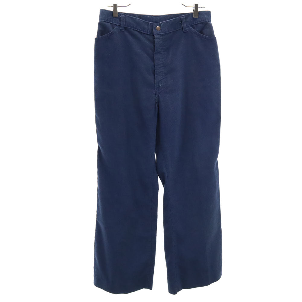 Levi's リーバイス 70s ヴィンテージ ロケットタロン コーデュロイパンツ 18 ネイビー ビッグE レディース
