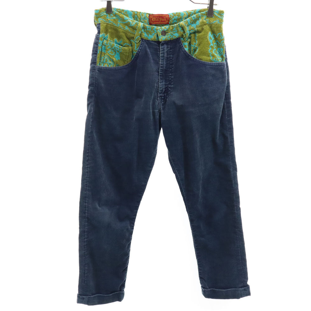 オールドパーク コーデュロイパンツ M ネイビー メンズ