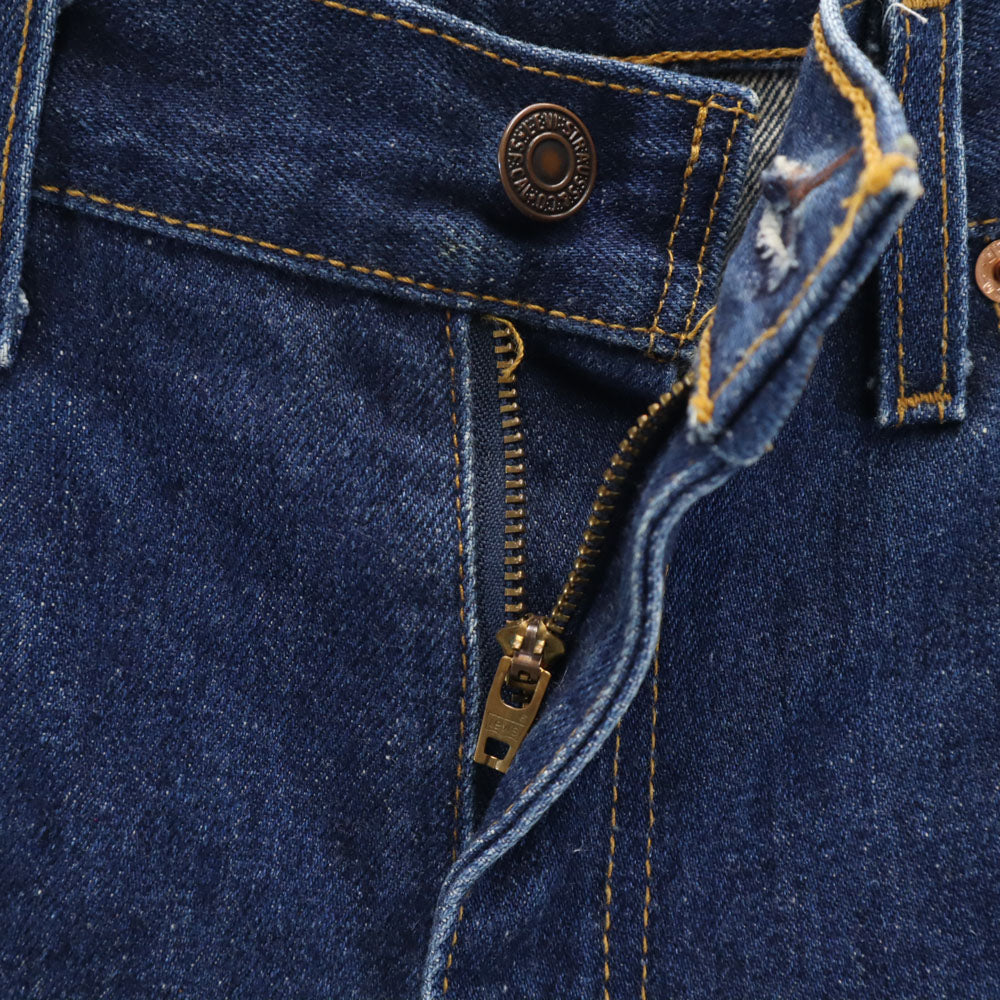 Levi's リーバイス 00s 505 USA製 ストレートデニムパンツ W28 インディゴブルー ジーンズ メンズ