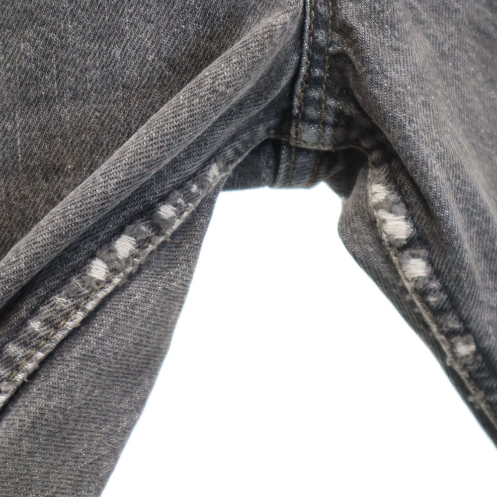 Levi's リーバイス 90s 96年 501 USA製 オールド 後染め ブラック デニムパンツ W32 チャコールグレー ジーンズ メンズ