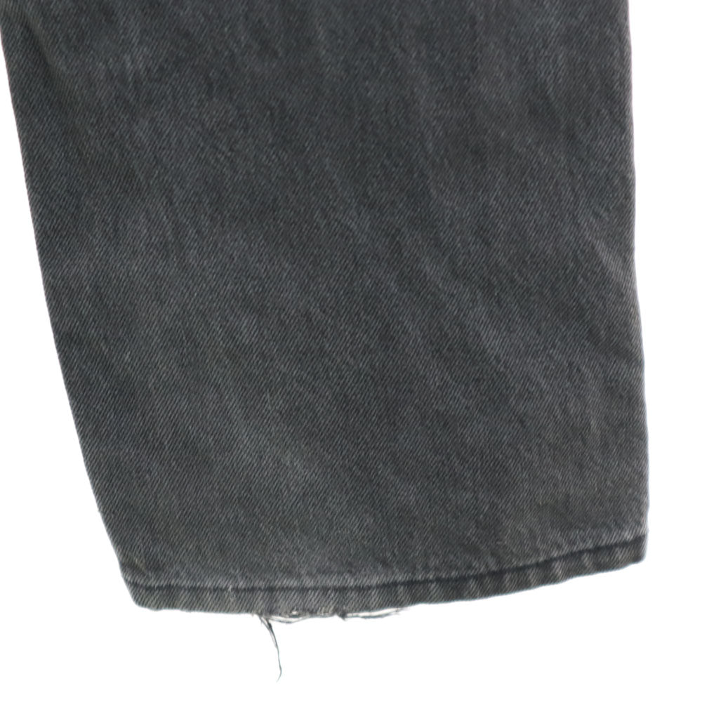 Levi's リーバイス 90s 後染め ブラック オールド デニムパンツ W32 チャコールグレー ジーンズ ボタンフライ メンズ