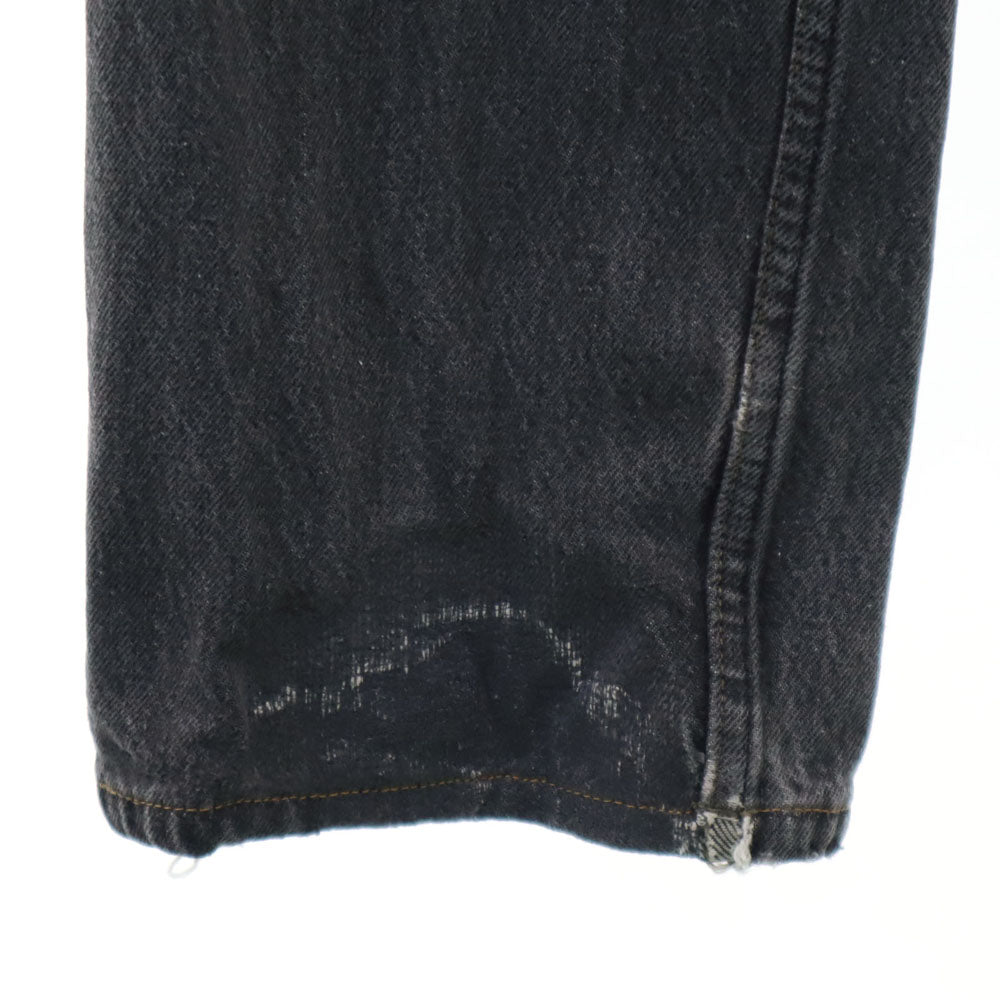 リーバイス 90s 96年 501 USA製 後染め ブラック オールド デニムパンツ W32 チャコールグレー Levi's ジーンズ メンズ
