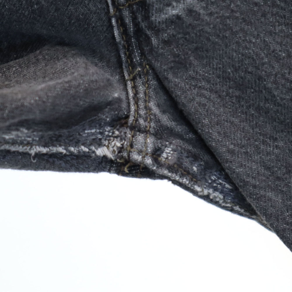 リーバイス 90s 96年 501 USA製 後染め ブラック オールド デニムパンツ W32 チャコールグレー Levi's ジーンズ メンズ