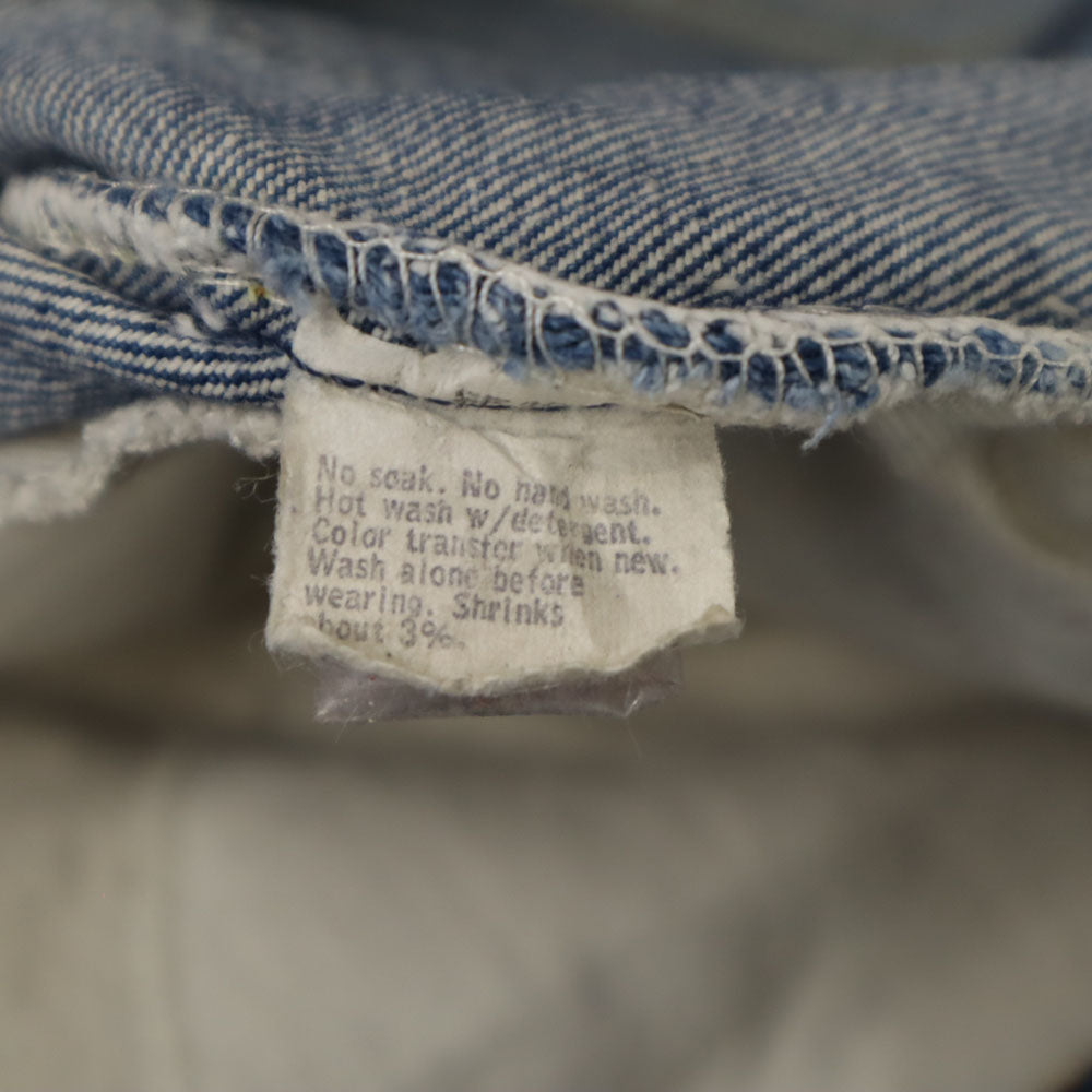 Levi's リーバイス 80s 82年 オレンジタブ 517 ブーツカット ヴィンテージ ストレートデニムパンツ W36 ウォッシュブルー ジーンズ メンズ