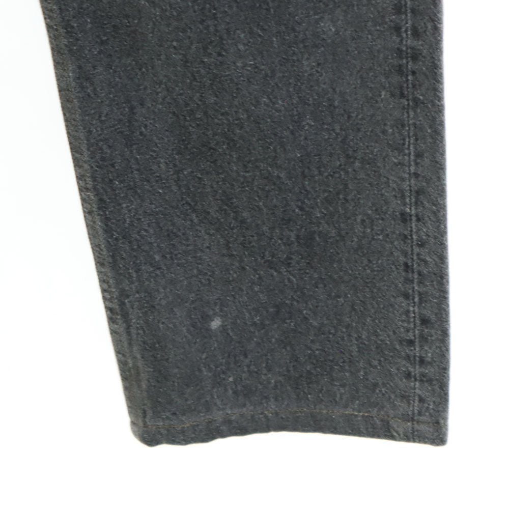 Levi's リーバイス 90s USA製 501 オールド 後染め ブラック ストレートデニムパンツ w27 ブラック系 ジーンズ ボタンフライ レディース