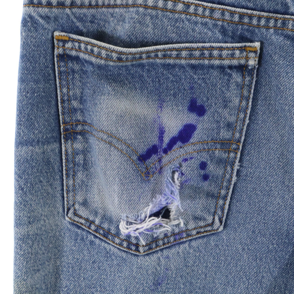 Levi's リーバイス 90s 517 USA製 オレンジタブ オールド ストレートデニムパンツ W36 ブルー ジーンズ メンズ