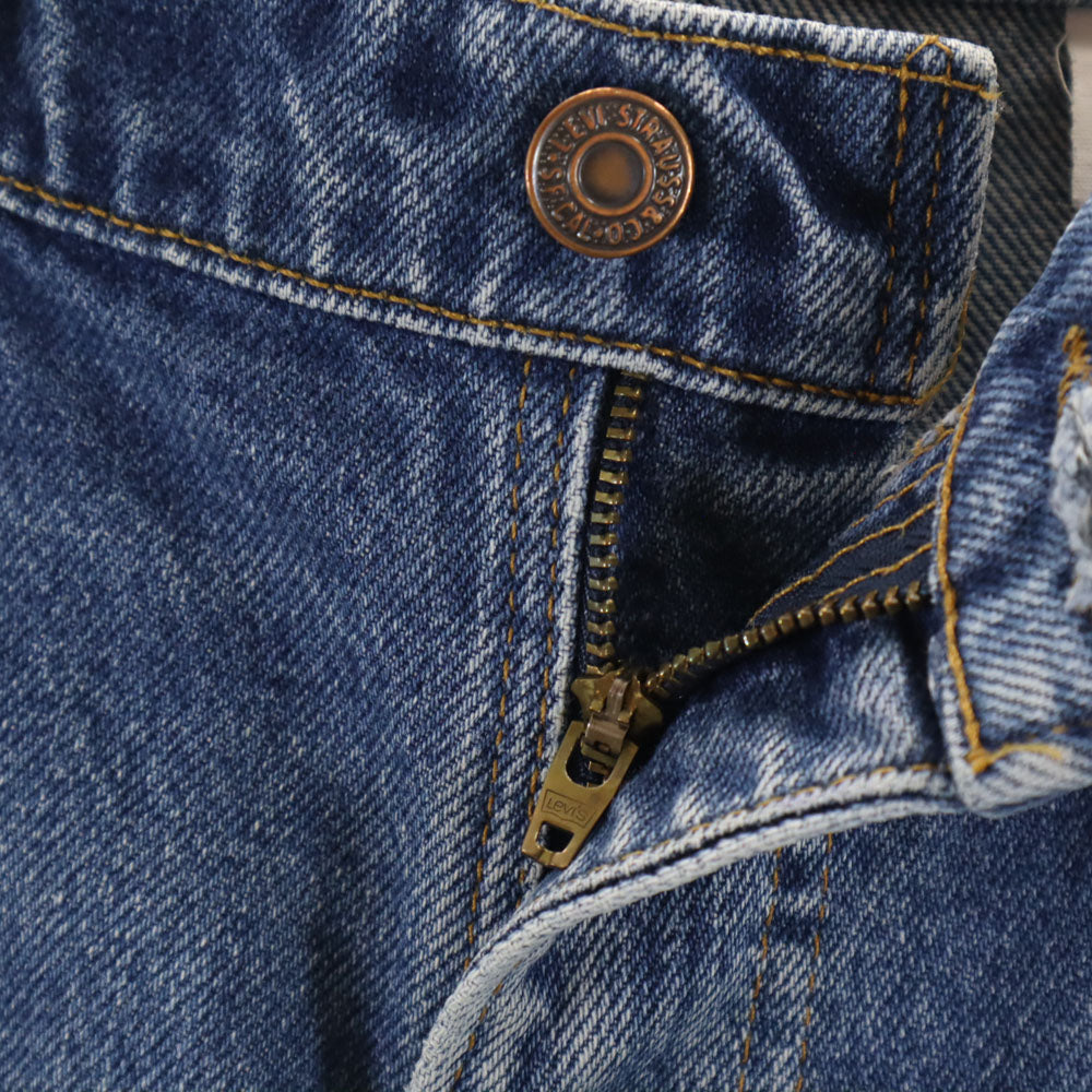 Levi's リーバイス 90s 517 USA製 オレンジタブ オールド ストレートデニムパンツ W36 ブルー ジーンズ メンズ