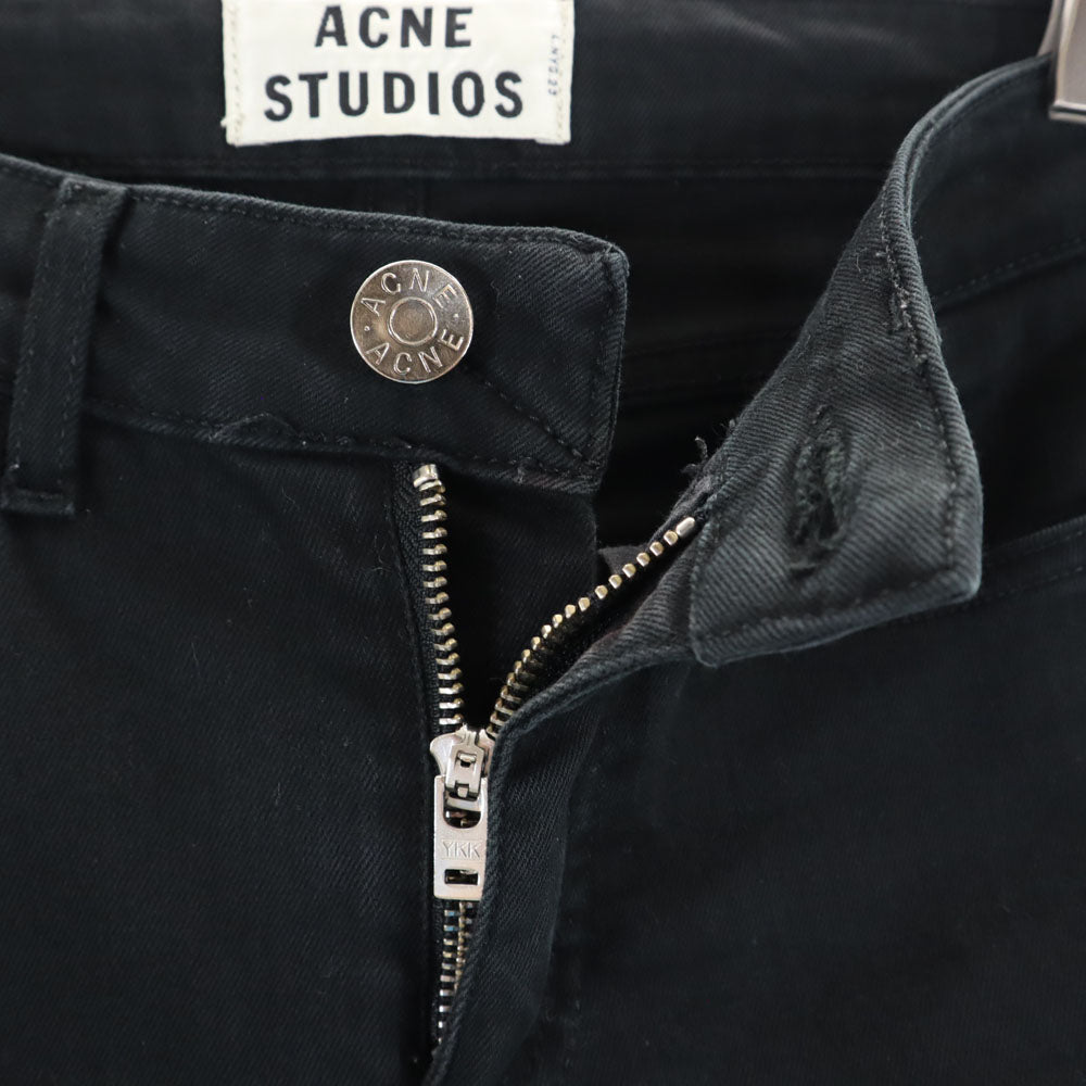 Acne Studios アクネスタジオ スキニーパンツ W25 ブラック レディース