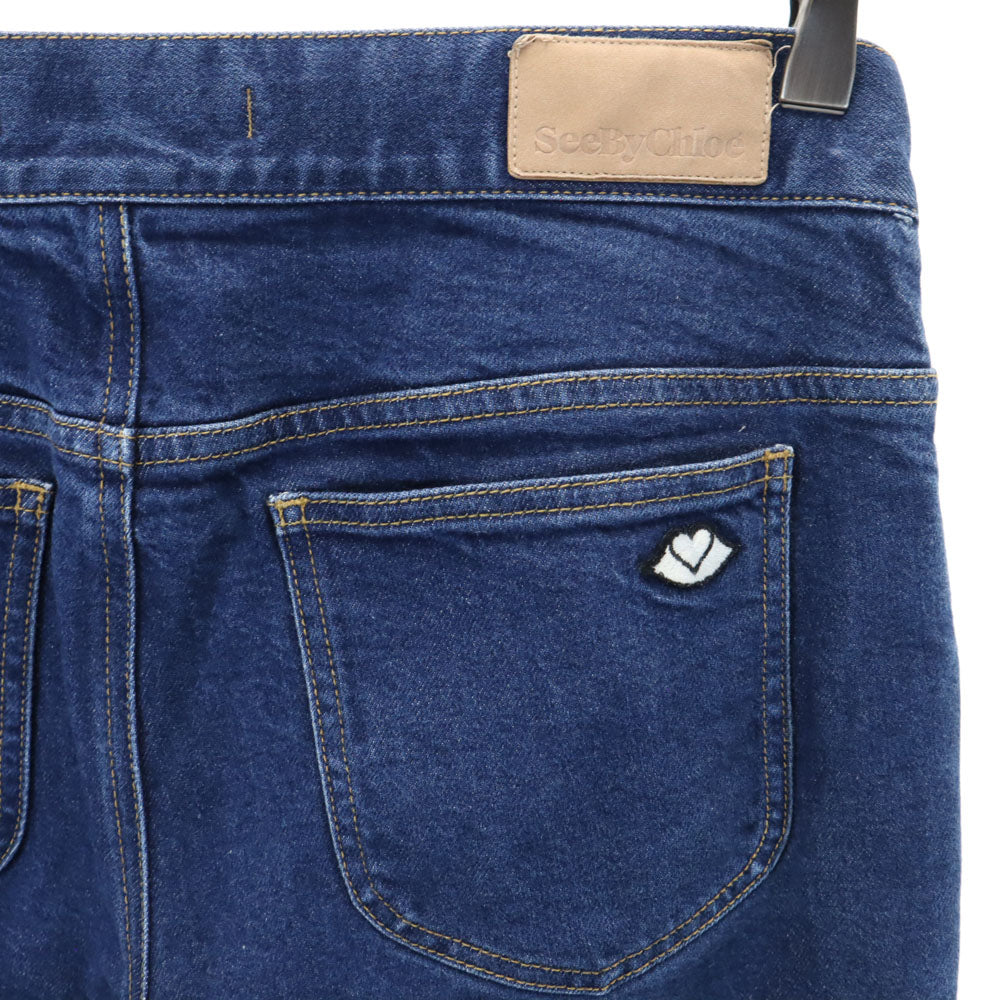 SEE BY CHLOE シーバイクロエ ストレートデニムパンツ w27 ジーンズ レディース