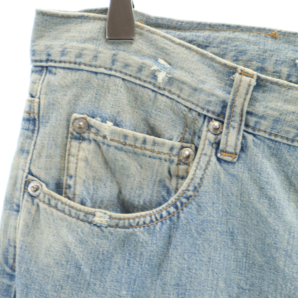 RRL ダブルアールエル USA製 ボタンフライ ストレートデニムパンツ w33 ジーパン メンズ